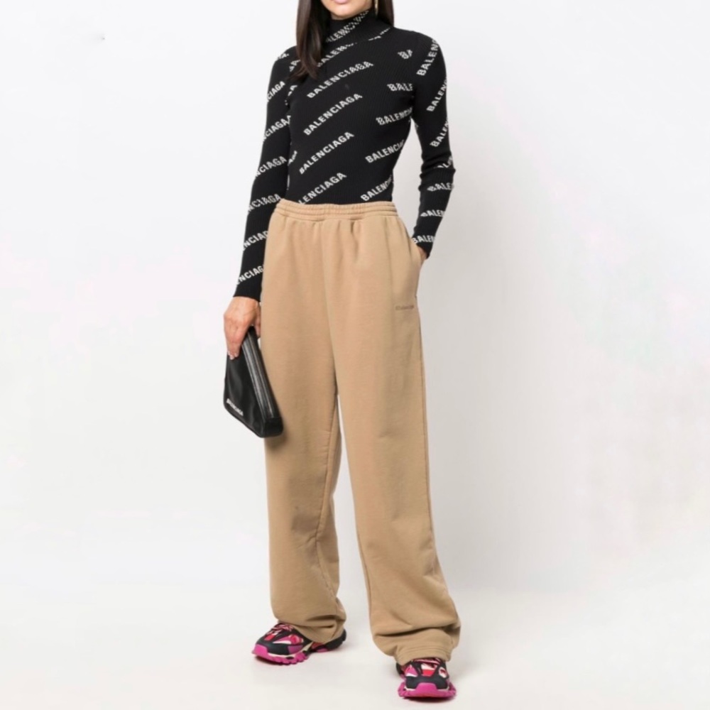 BALENCIAGA Heavy Cotton Oversize Sweatpants AUTHENTICATED